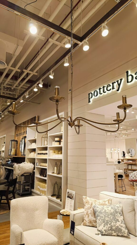 pottery barn light work and maintenace